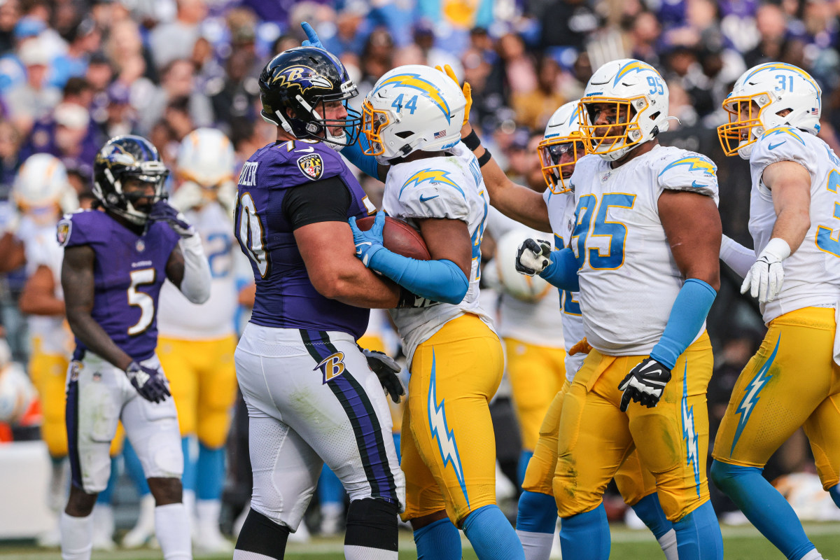 Ravens guard Kevin Zeitler is coming off a solid season. 